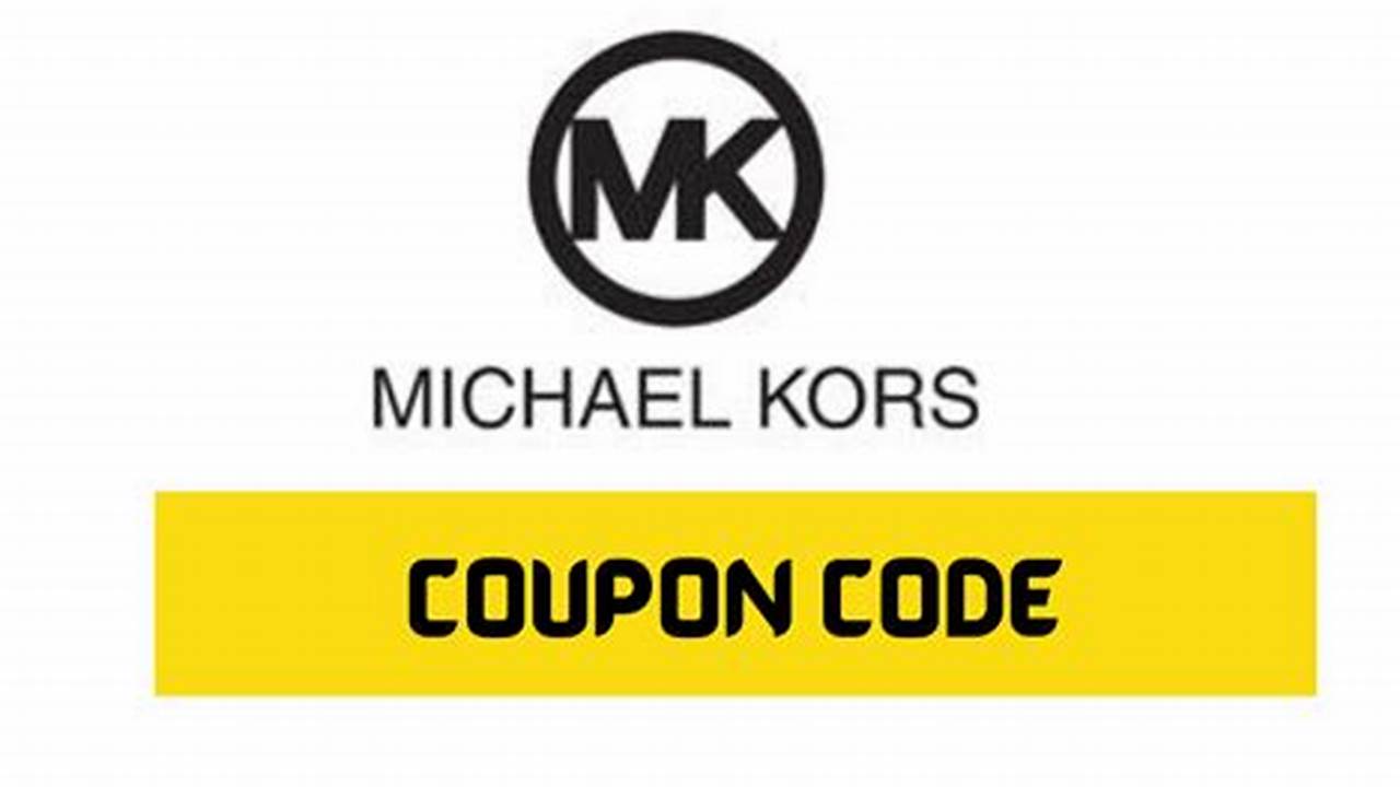 Michael Kors Promo Code March 2024