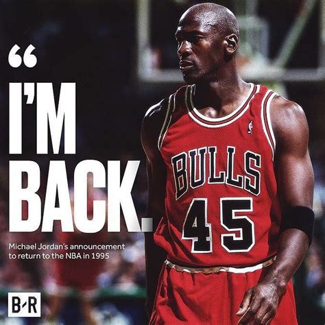 Michael Jordan Im Back Template