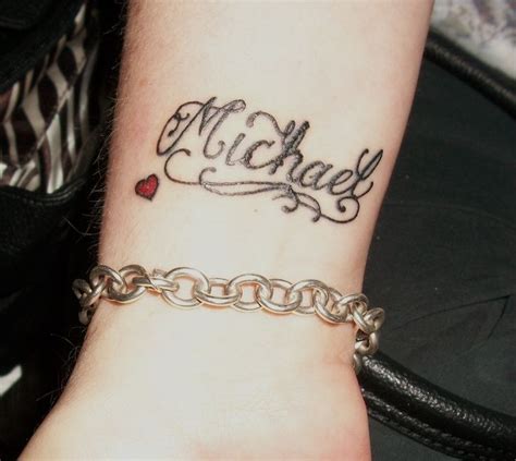 Michael Name Tattoo