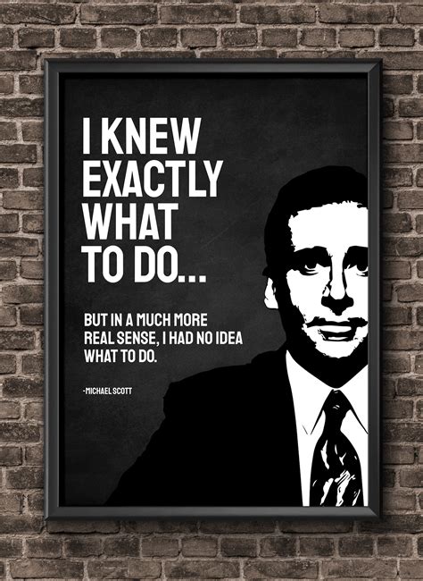 Michael Scott Quotes Poster