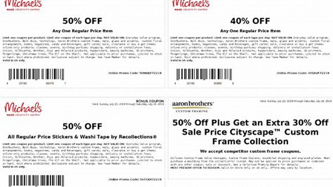 Michaels Promo Code 2025