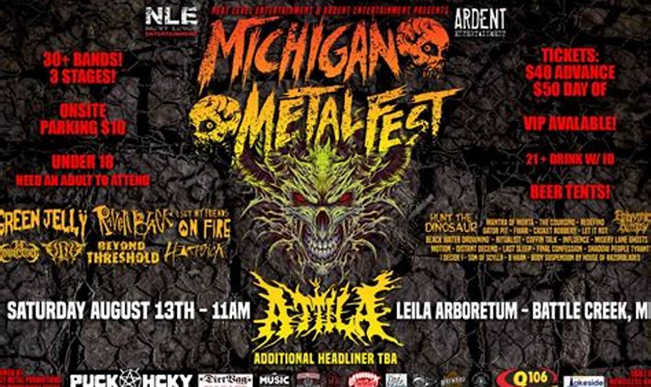 Michigan Metal Fest Lineup 2024