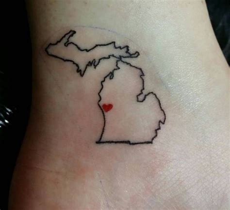 43 Spectacular State of Michigan Tattoos TattooBlend