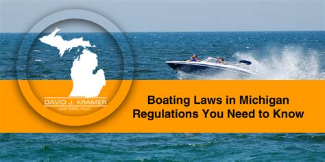 Michigan Fishing Boats Regulations