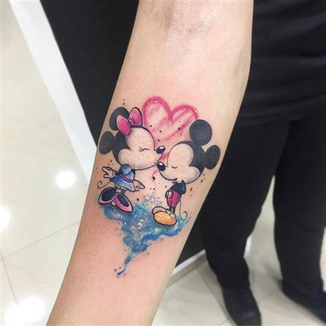 65+ Classic Mickey and Minnie Mouse Tattoo Ideas