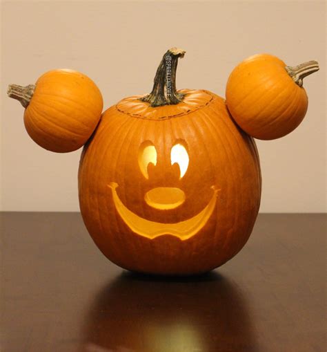 Mickey Mouse Pumpkin • Happy Family Blog