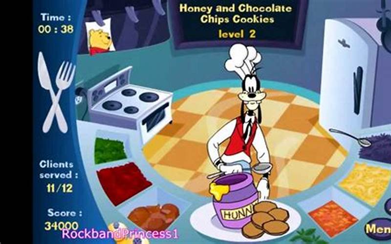 Mickey Mouse Restaurant Game