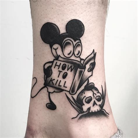 UPDATED 40 Iconic Mickey Mouse Tattoos (November 2020)
