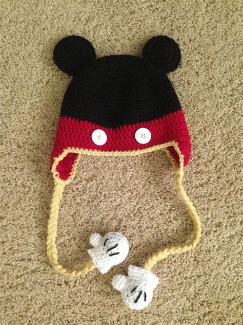 Mickey Crochet Hat