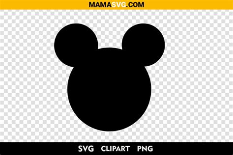 43+ Mickey Ears Free SVG,Cabeza cricut dxf silueta molde mickie digital party bday