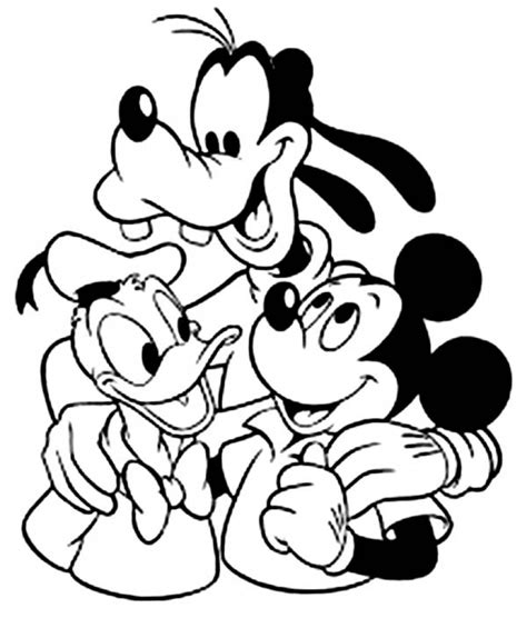 Mickey Mouse Coloring Book Printable