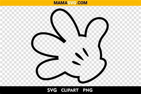 Add a Magical Touch to Your Project with Mickey Mouse Hand SVGs: Unlock Creative Possibilities with Adorable Gloved Characters
