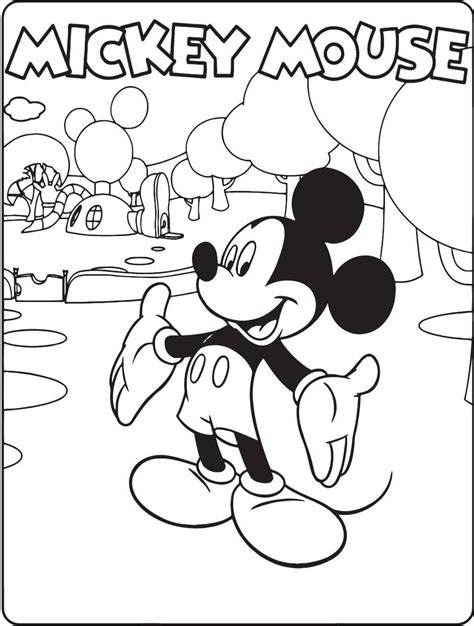 Mickey Mouse Tegninger Disney