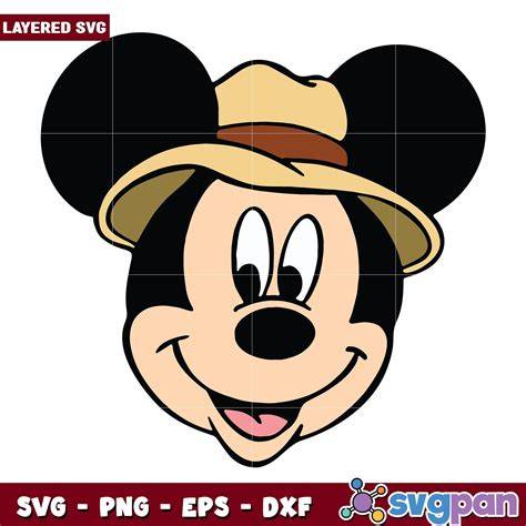 Embark on Wild Adventures with Mickey Safari SVG - Your Ticket to Crafting Fun!