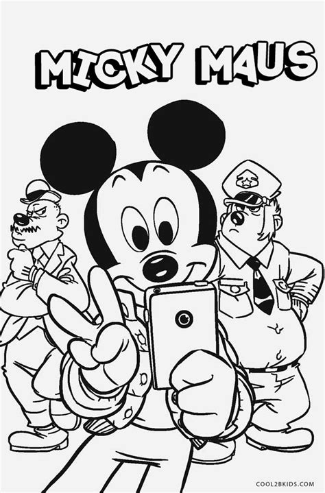 Mickey Mouse Clubhouse 1 Free Disney Coloring Sheets Fantasy