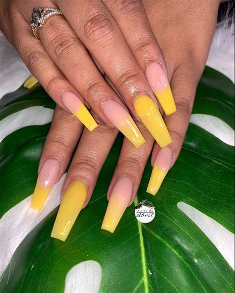 Micro French Nails Yellow: The Latest Trend In Nail Art