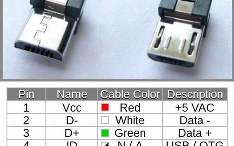 Micro Usb Connector Wiring Diagram
