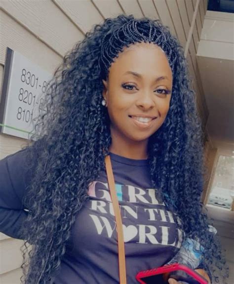 Micro Braids Curly Human Hair