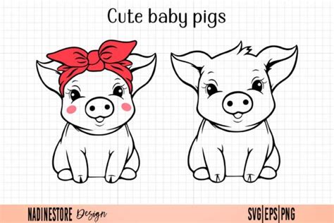 Download Micro Pigs SVG File - SVG Design Cut Images