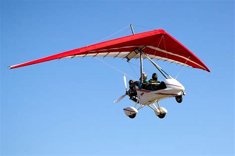 Microlight flight experience