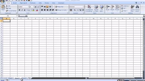 Microsoft Office 2007 Excel Templates