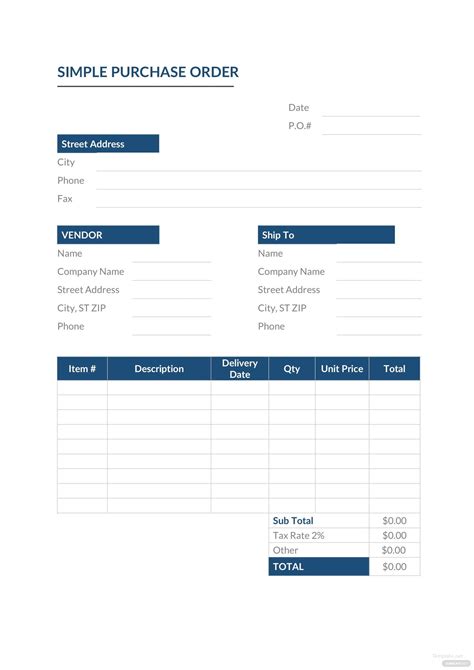 Microsoft Excel Templates Purchase Orders Free Programs, Utilities
