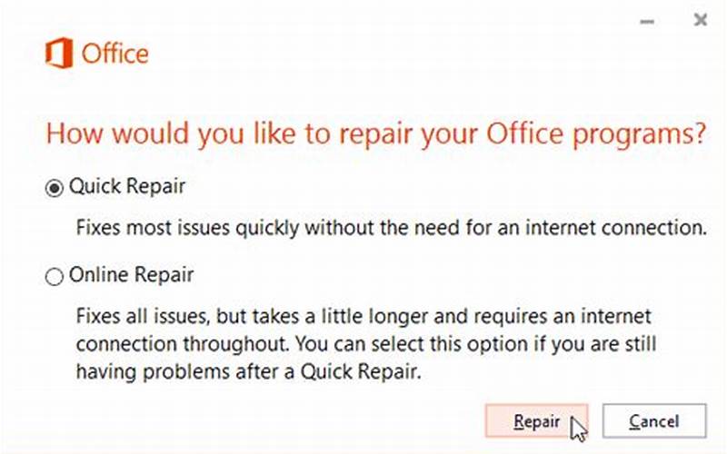 Repair Your Microsoft Word Documents