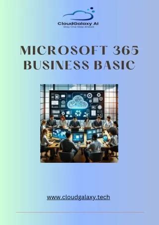 Microsoft 365 Business Basic Explained