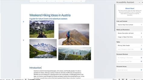 Microsoft Accessibility Assistant