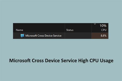Microsoft Cross Device Service blamed for high CPU usage in Windows 11 PCs