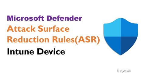 Microsoft Defender ASR issue