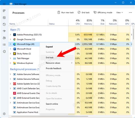 Microsoft Edge Keeps Freezing on Windows 11