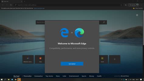 Microsoft Edge Windows search promo