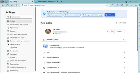 Microsoft Edge browser may show useful Copilot Prompts to open browser Settings