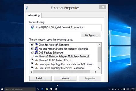 Microsoft Network Adapter Multiplexor Protocol