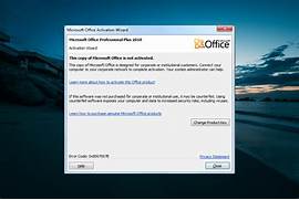 Microsoft Office Activation wizard