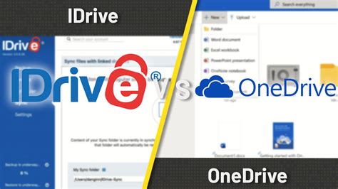 Microsoft OneDrive vs iDrive: Features