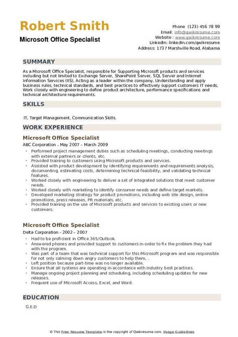 Boost Your Career Prospects with the Power of Microsoft Suite on Your Resume