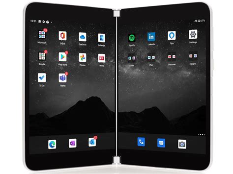 Microsoft Surface Duo 2 interface