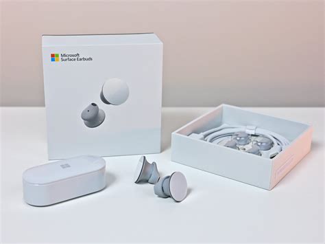 Microsoft Surface Earbuds design