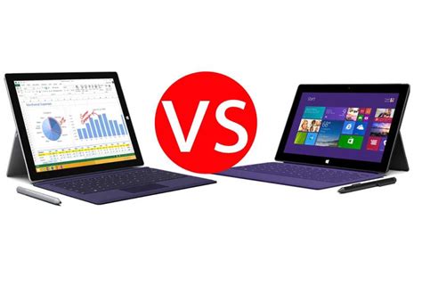 Microsoft Surface Pro 3 vs Surface Pro 2