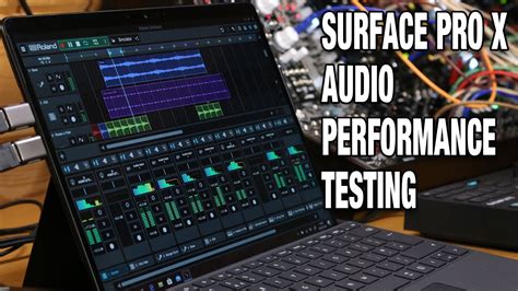 Microsoft Surface Pro X audio