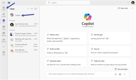 Microsoft Teams and Copilot