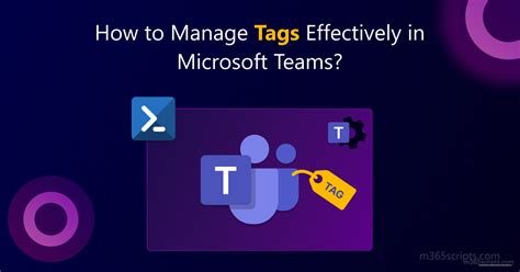 Microsoft Teams tags