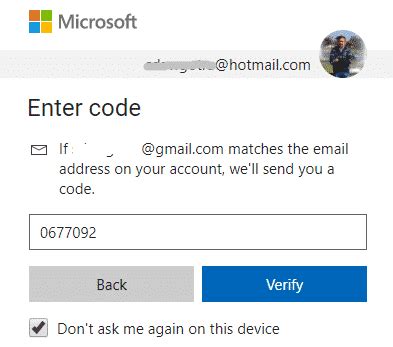 Verify Email