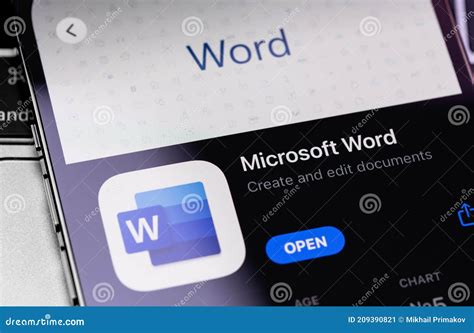 Microsoft Word Mobile App