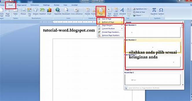 Microsoft Word halaman