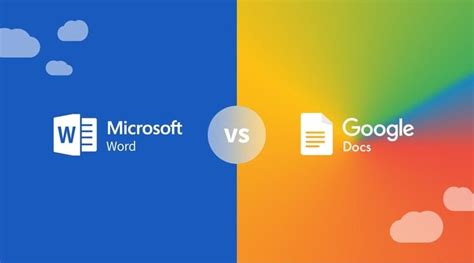Microsoft Word vs Google Docs