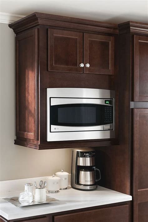 Microwave Cabinet Wall