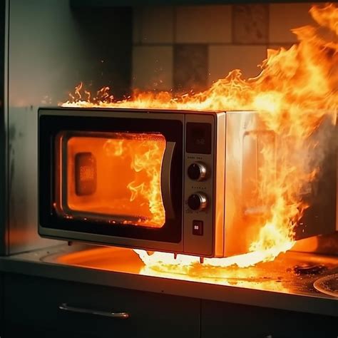 Microwave Damage and Fire Risk